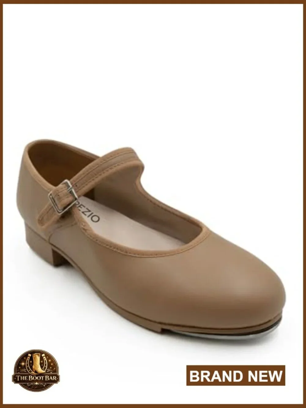 Mary Jane Tap Shoes with Buckle Closure Pre-Attached Taps